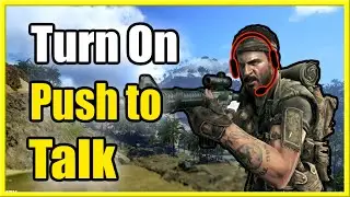 How to Turn on MIC PUSH to TALK in COD Warzone (Fast Tutorial)