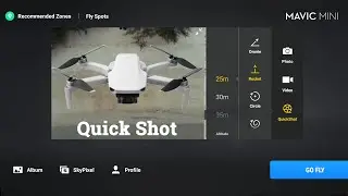 DJI Mavic Mini Quickshot Tutorial