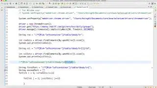 Print All Data From Dynamic WebTable