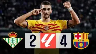 Real Betis vs Barcelona [2-4], La Liga 23/2024 - MATCH REVIEW