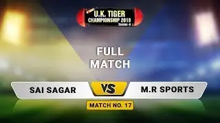 Sai Sagar VS M.R Sports | UK Tiger Championship 2019, Ghatkopar, Mumbai