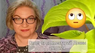 Ответ на комментарий Донны❗️