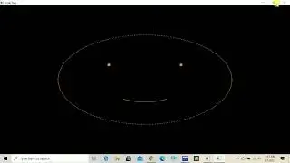 Smile Face Open_GL / Computer Graphics Project With Source Code