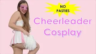 Cheerleader Cosplay Costume Try On  #fypシ゚viral #maskedmodelvids #cosplay #trending #egirl
