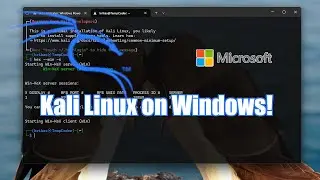 Setting Up WSL and Installing Kali Linux on Windows 11