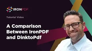 Exploring Alternatives to DinkToPDF for HTML to PDF Conversion | IronPDF