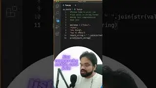 Python Coding Tips for French Programmers - List to String conversion #pythonprogramming #python
