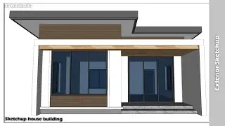 Sketchup tutorial house building | Sketchup House Design