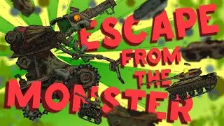 Escape from the Monster - Cartoons about tanks