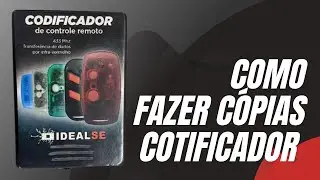 Tutorial de como fazer as copias no codificador IDEAL CONTROLES