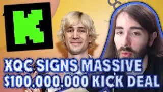 xQc Signs $100,000,000 Deal with Kick | MoistCr1tikal