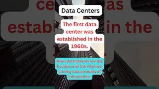 First Data Center #datacenter #data #datacentre #datacentersolutions #history