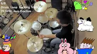 6/8 drum Loop 79 BPM
