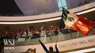 Protesters Storm Mexican Senate Over Judicial Overhaul | WSJ News