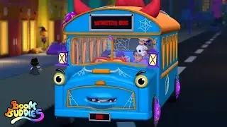 Хэллоуин Колеса в автобусе жуткий рифмы для младенцев - Boom Buddies
