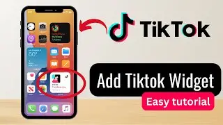 How to Add Tiktok Widget on iPhone | 2023