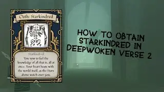 How to Obtain & Progress Starkindred | Deepwoken Verse 2