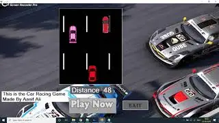 Car Racing Game using C# .NET