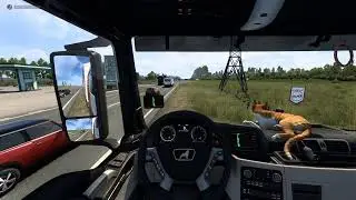 Euro Truck Simulator 2 ( Русский  конвой Дальнобой) по России!  ВК-РЖД