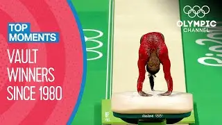 Last 10 Womens Vault Winners at the Olympics | Top Moments