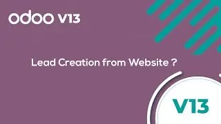 How to create a lead from odoo website?