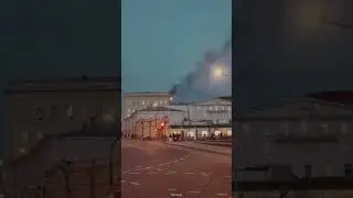 Fire in the building of the Ministry of Defense of the Russian Federation