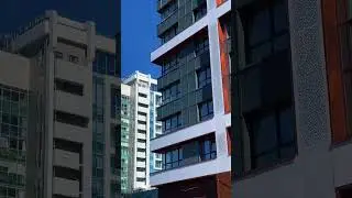 Фасад ЖК PARUS CORTEN неповторим. Издалека «медная» отделка. А вблизи металлические листы уникальны