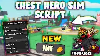 *NEW* Chest Hero Simulator Script (PASTEBIN 2023) (AUTOFARM, AUTO MOBS, OPET CHEST, AUTO JOIN)