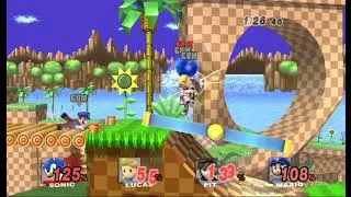 Super Smash Bros. Brawl - Green Hill Zone