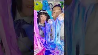 DIY huge slime challenge ASMR🥵 