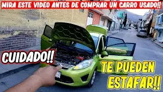 🔴COMO REVISAR UN AUTO USADO ANTES DE COMPRAR🚘/QUE DEBO DE REVISAR EN UN CARRO USADO/MIRA ESTO ANTES!