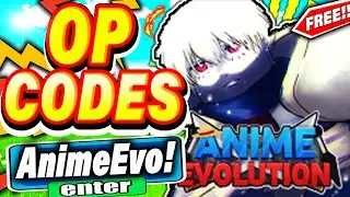 ALL NEW SECRET *CODES* IN ROBLOX ANIME EVOLUTION SIMULATOR (codes in anime evolution simulator)