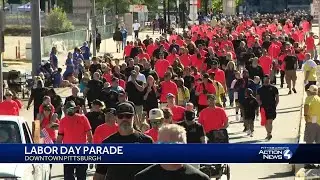 Thousands attend Pittsburgh's Labor Day parade