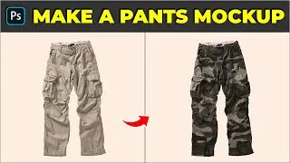 Create Stunning Crumpled Pants Mockup in Photoshop: Step-by-Step Tutorial