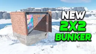 NEW 2X2 META BUNKER In Rust | Rust Building Tutorial 2024