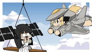 Fighter Plane chan vs Balloon Girl chan