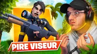 FAIRE TOP 1 avec le PIRE VISEUR sur FORTNITE ( C'est une masterclass )
