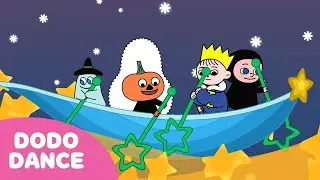 Row Row Row Your Boat | Dance Along | Nursery Rhymes | Kids Rhymes | DODO ABC | Reading Gate