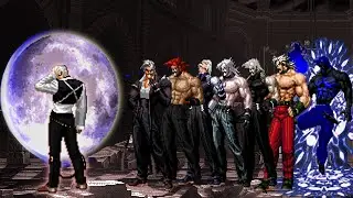 [KOF Mugen] Dimensity iori Vs Ultimate Rugal Team [ 1vs8 ]