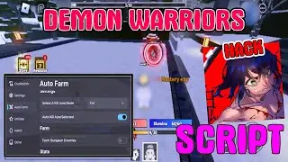 Demon Warriors Script / Hack GUI | Auto Farm, Kill Aura, Auto Hatch, Instant Kill, Auto Stats