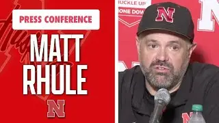 Nebraska head coach Matt Rhule breaks down Nebraska’s 28-10 win over Purdue I HuskerOnline I GBR