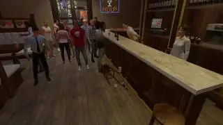 Симулятор пьяной драки. (За кадром) Drunkn Bar Fight. HTC Vive.+18