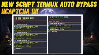 🔴 NEW !!! SCRIPT FAUCET TERMUX AUTO BYPASS HCAPTCHA