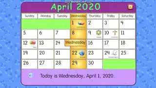 April 2020 is here