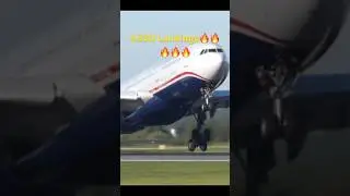 NORMAL LANDINGS VS A330 LANDINGS🔥🔥🔥😮😮