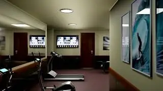 UE4 - Fitness room