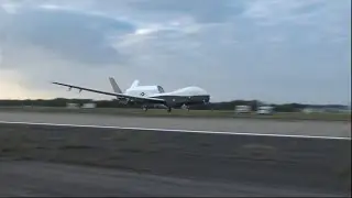 MQ-4C Triton arrives at Patuxent River, Md.