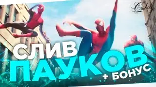 СЛИВ ПОЯВЛЕНИЯ ТРЁХ ПАУКОВ Человек Паук 3 Нет Пути Домой!