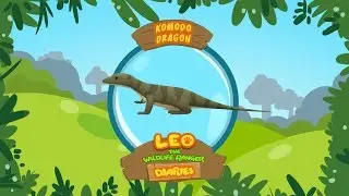 Komodo Dragon - Leo The Wildlife Ranger Animal Diaries | Animal Facts for Kids