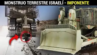 La TEMIBLE Excavadora Blindada Israelí